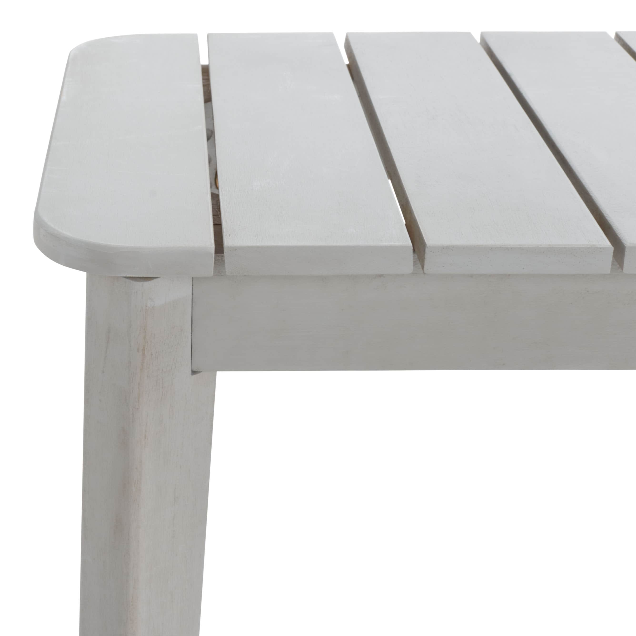 Ensemble de salle à manger d'extérieur SAFAVIEH Europa avec table et 2 bancs - 35 L x 60 P x 29 H