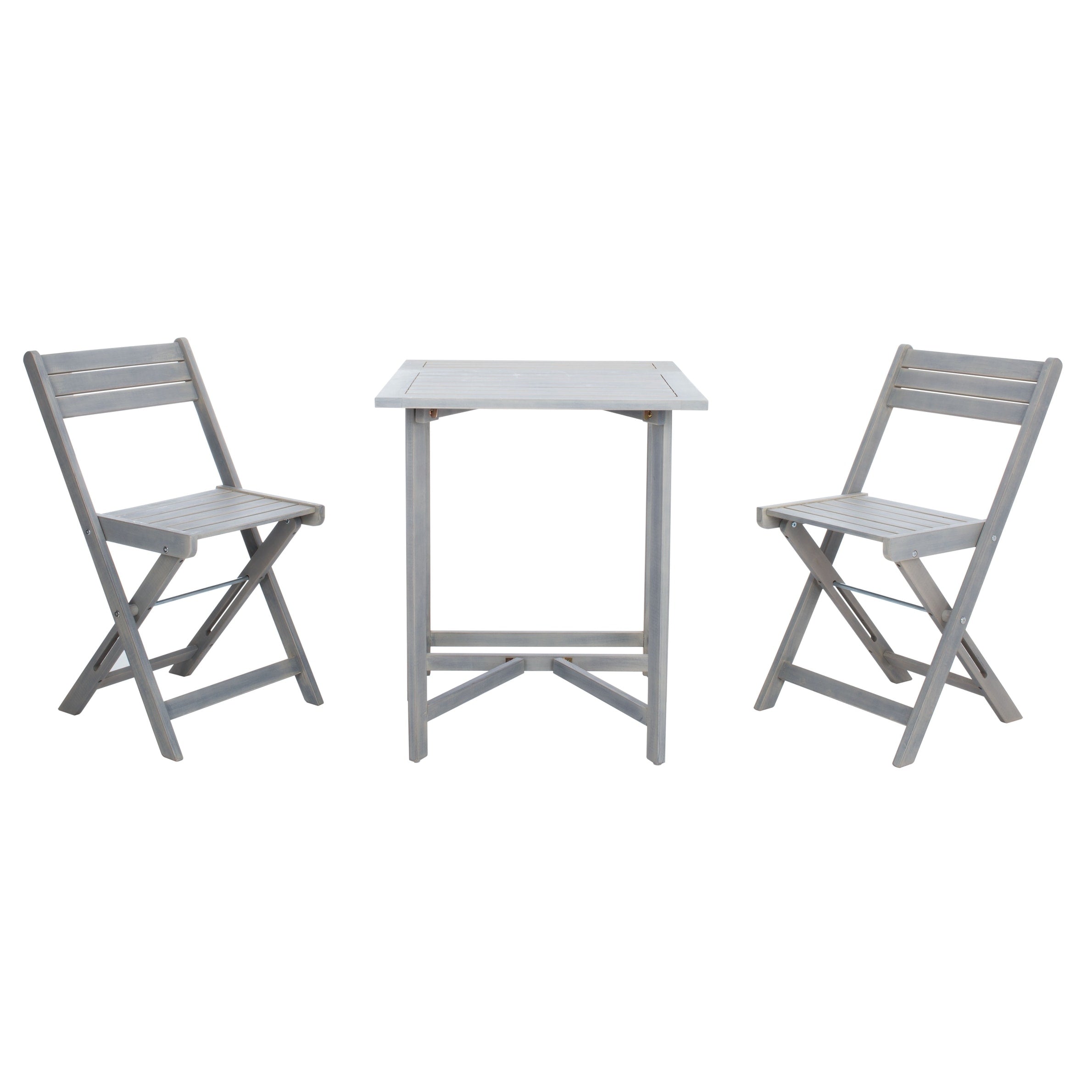 Ensemble de jardin bistrot 3 pièces Gallo Balcony de SAFAVIEH Outdoor Living – 16 l x 19 p x 30 h