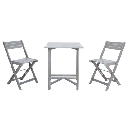 Ensemble de jardin bistrot 3 pièces Gallo Balcony de SAFAVIEH Outdoor Living – 16 l x 19 p x 30 h