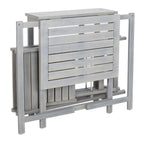 Ensemble de jardin bistrot 3 pièces Gallo Balcony de SAFAVIEH Outdoor Living – 16 l x 19 p x 30 h