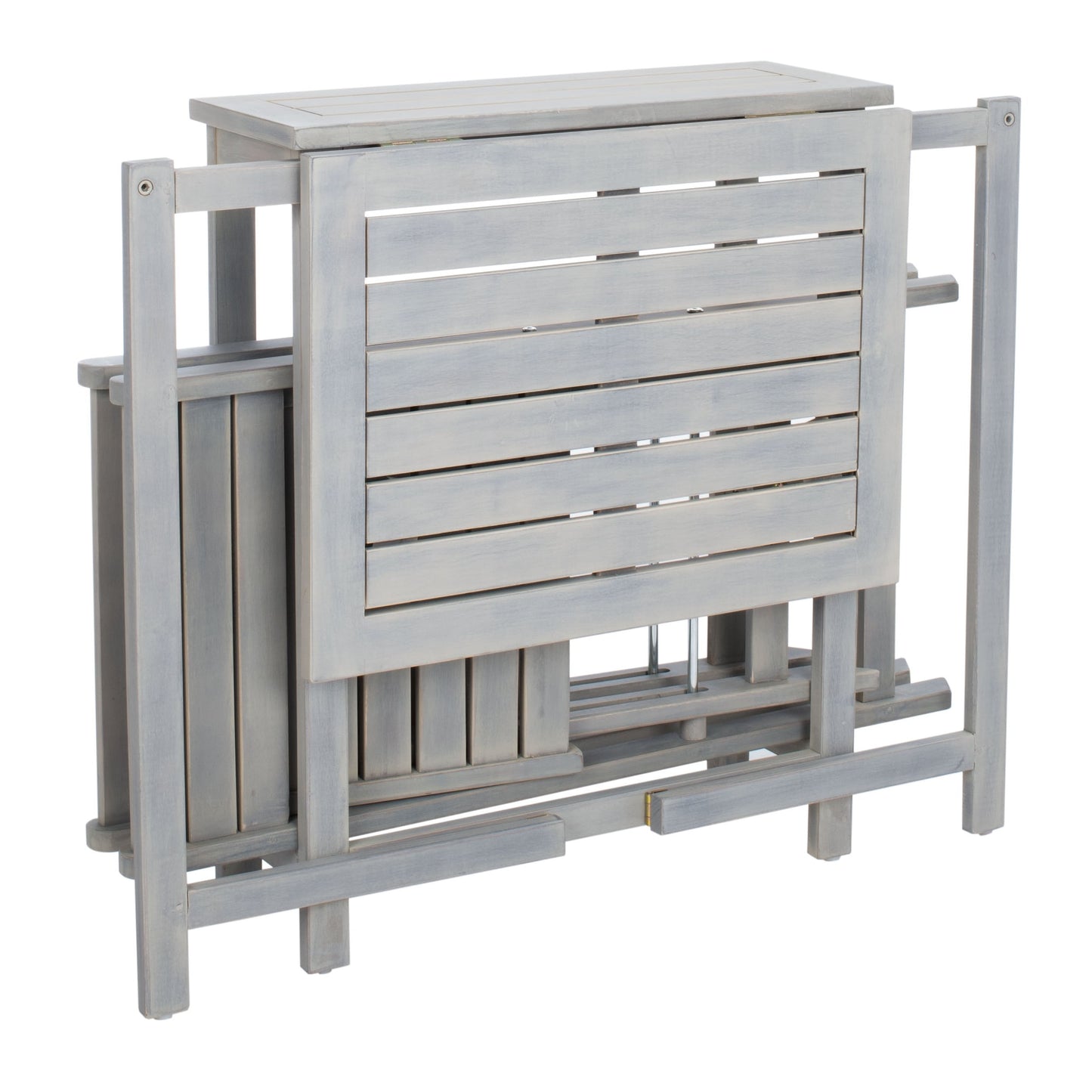 Ensemble de jardin bistrot 3 pièces Gallo Balcony de SAFAVIEH Outdoor Living – 16 l x 19 p x 30 h
