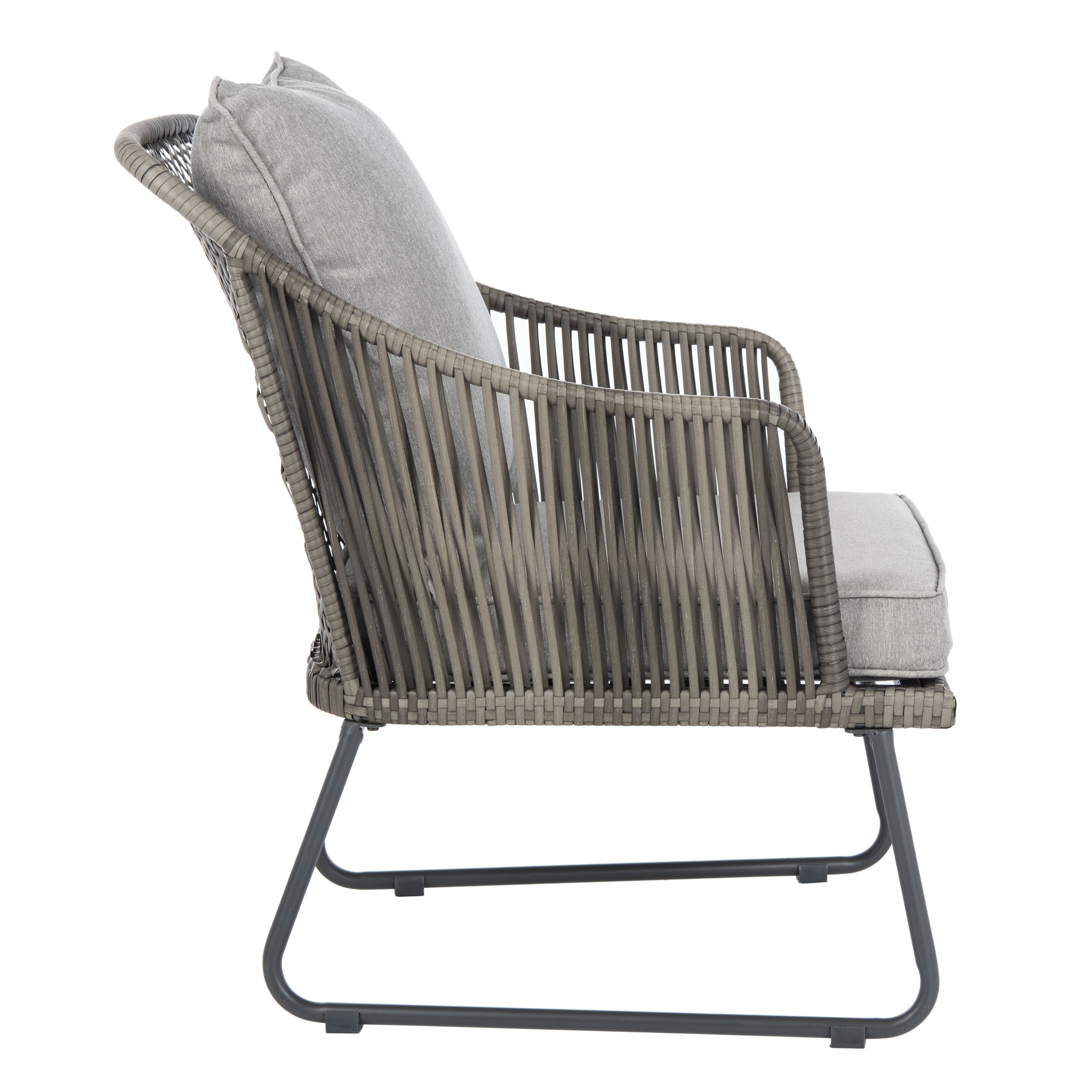 Ensemble de salon d'extérieur Jensen 3 pièces SAFAVIEH - 26 l x 29 p x 32 h