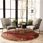 Ensemble de salon d'extérieur Jensen 3 pièces SAFAVIEH - 26 l x 29 p x 32 h
