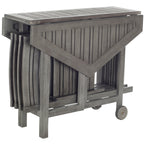 Ensemble de salle à manger 5 pièces en bois d'acacia gris délavé SAFAVIEH Outdoor Living Kerman - 41 l x 41 p x 30 h