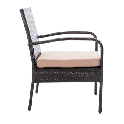 Ensemble de salon de jardin 3 pièces SAFAVIEH Moore - 23 L x 27 P x 31 H