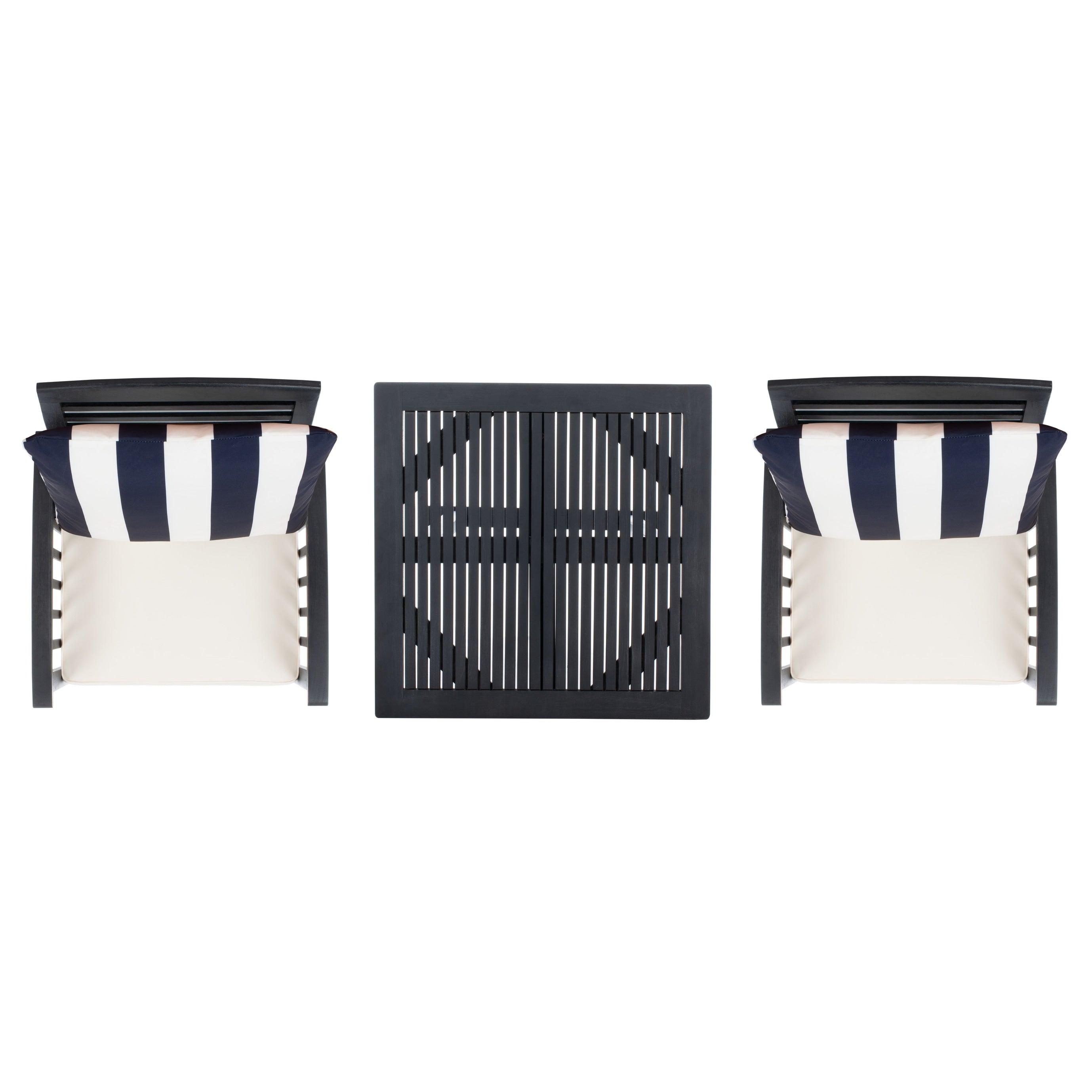 Ensemble de bar bistrot 3 pièces SAFAVIEH Outdoor Living Pate - 25 L x 26 P x 50 H