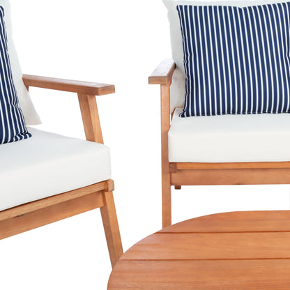 Ensemble de jardin d'extérieur Lupe 4 pièces SAFAVIEH - 49 L x 31 P x 30 H