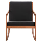 SAFAVIEH Outdoor Makaila Rocking Chair with Cushion - 26W x 31D x 38H