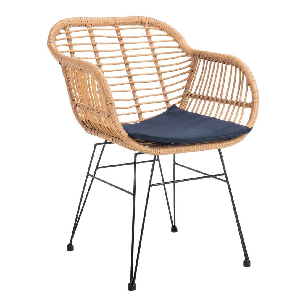 Ensemble de salon d'extérieur SAFAVIEH Montserrat 3 pièces - 22 l x 27 p x 32 h