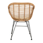Ensemble de salon d'extérieur SAFAVIEH Montserrat 3 pièces - 22 l x 27 p x 32 h
