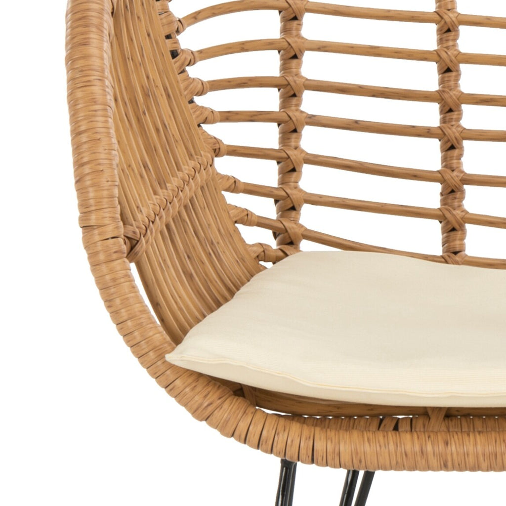Ensemble de salon d'extérieur SAFAVIEH Montserrat 3 pièces - 22 l x 27 p x 32 h