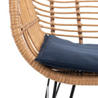 Ensemble de salon d'extérieur SAFAVIEH Montserrat 3 pièces - 22 l x 27 p x 32 h