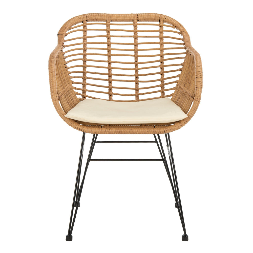 Ensemble de salon d'extérieur SAFAVIEH Montserrat 3 pièces - 22 l x 27 p x 32 h