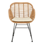 Ensemble de salon d'extérieur SAFAVIEH Montserrat 3 pièces - 22 l x 27 p x 32 h
