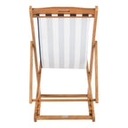 Chaises pliantes d'extérieur Natalya de SAFAVIEH (lot de 2) - 24 l x 34 p x 41 h