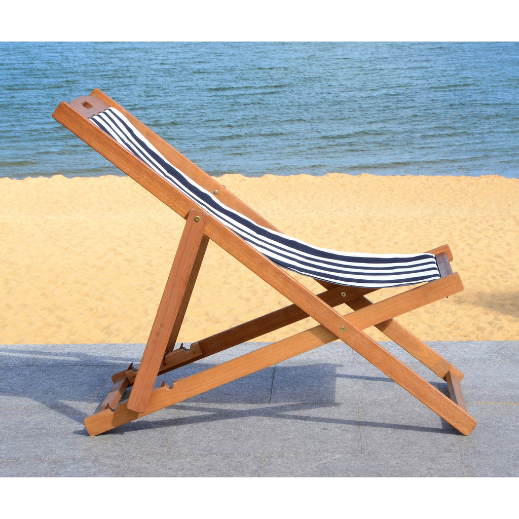 Chaises pliantes d'extérieur Natalya de SAFAVIEH (lot de 2) - 24 l x 34 p x 41 h