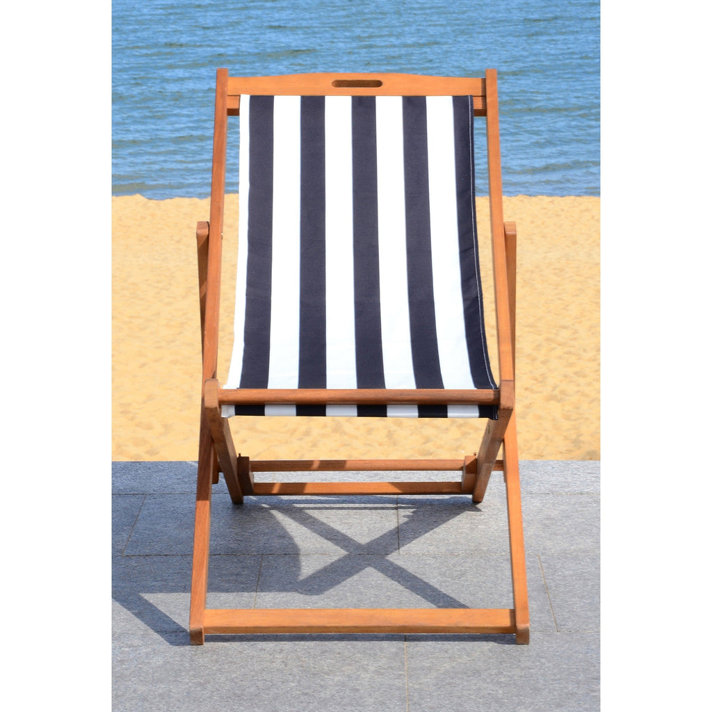 Chaises pliantes d'extérieur Natalya de SAFAVIEH (lot de 2) - 24 l x 34 p x 41 h