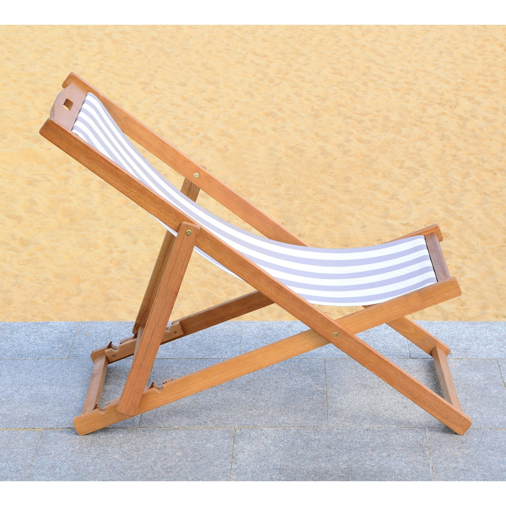 Chaises pliantes d'extérieur Natalya de SAFAVIEH (lot de 2) - 24 l x 34 p x 41 h