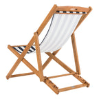 Chaises pliantes d'extérieur Natalya de SAFAVIEH (lot de 2) - 24 l x 34 p x 41 h