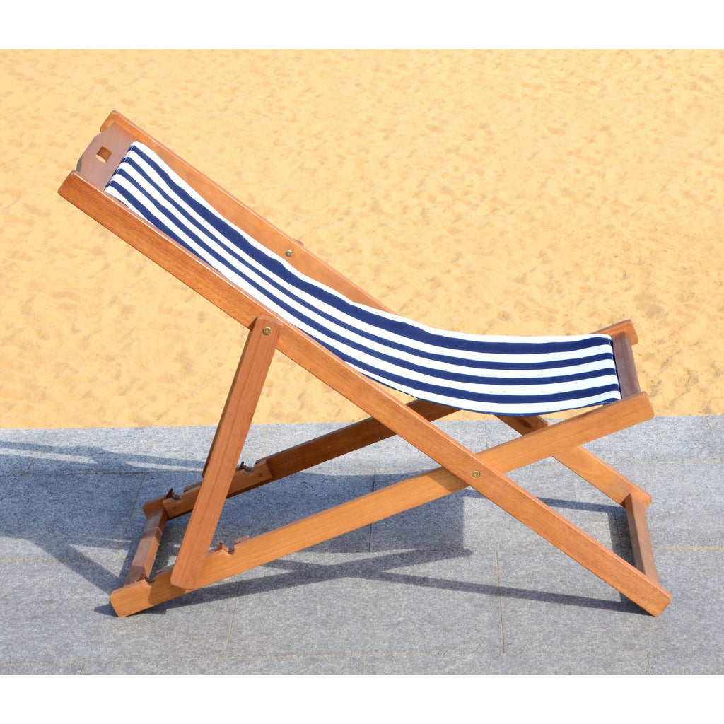 Chaises pliantes d'extérieur Natalya de SAFAVIEH (lot de 2) - 24 l x 34 p x 41 h