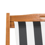 Chaises pliantes d'extérieur Natalya de SAFAVIEH (lot de 2) - 24 l x 34 p x 41 h