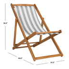 Chaises pliantes d'extérieur Natalya de SAFAVIEH (lot de 2) - 24 l x 34 p x 41 h