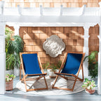 Chaises pliantes d'extérieur Natalya de SAFAVIEH (lot de 2) - 24 l x 34 p x 41 h