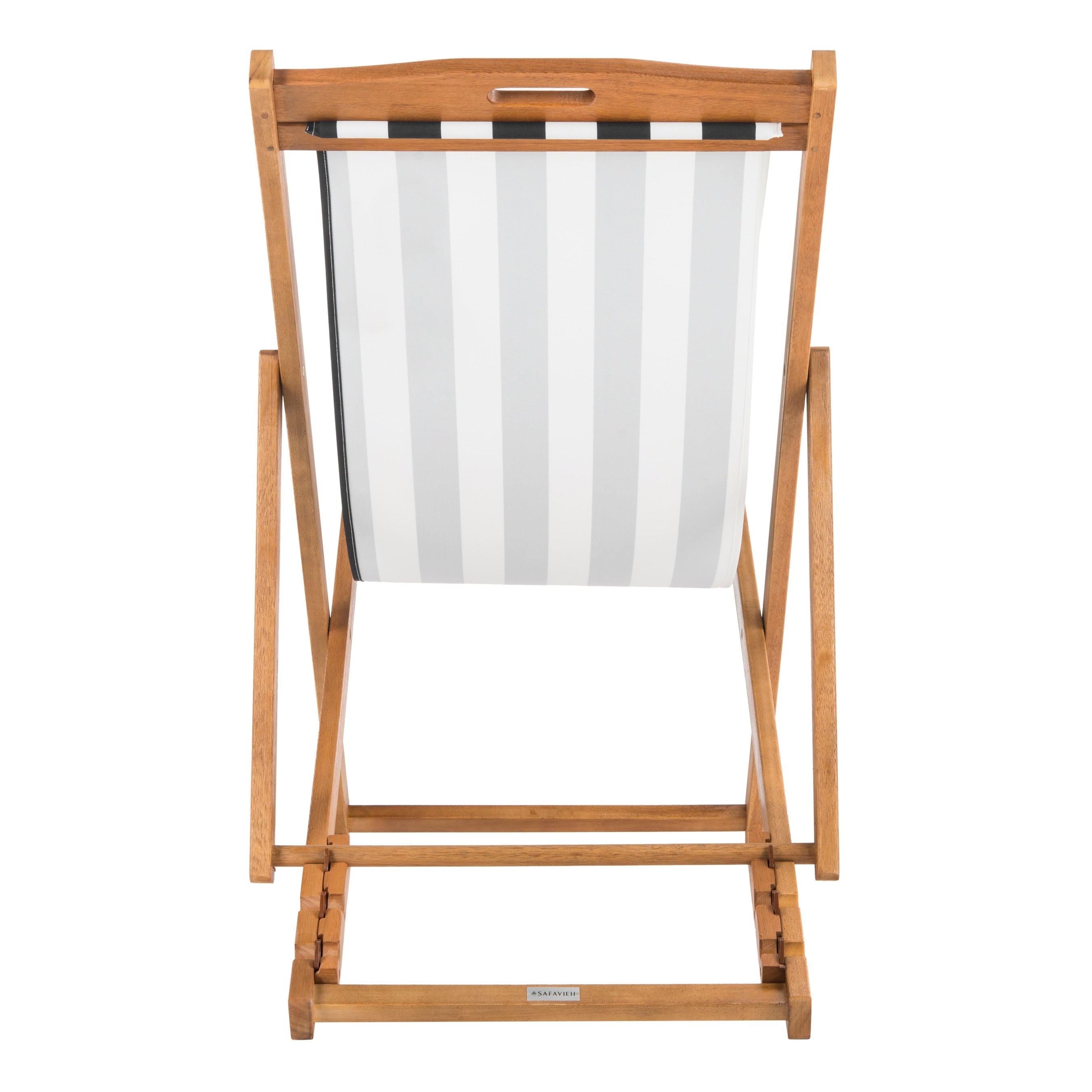 Chaises pliantes d'extérieur Natalya de SAFAVIEH (lot de 2) - 24 l x 34 p x 41 h