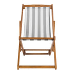 Chaises pliantes d'extérieur Natalya de SAFAVIEH (lot de 2) - 24 l x 34 p x 41 h