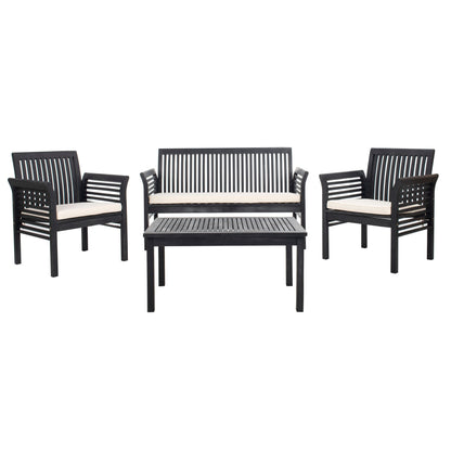 Ensemble de jardin Pieternel 4 pièces SAFAVIEH - 50 l x 30 p x 24 h