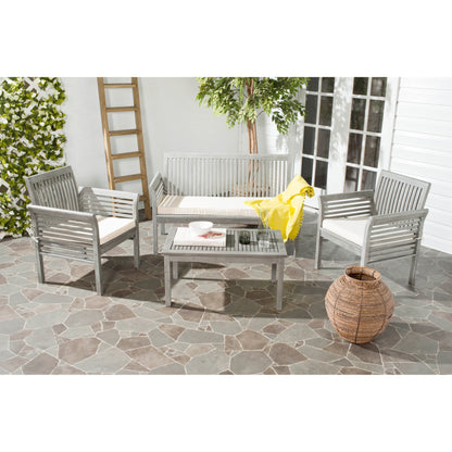 Ensemble de jardin Pieternel 4 pièces SAFAVIEH - 50 l x 30 p x 24 h