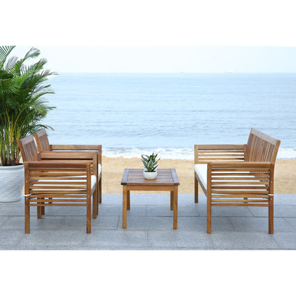 Ensemble de jardin Pieternel 4 pièces SAFAVIEH - 50 l x 30 p x 24 h