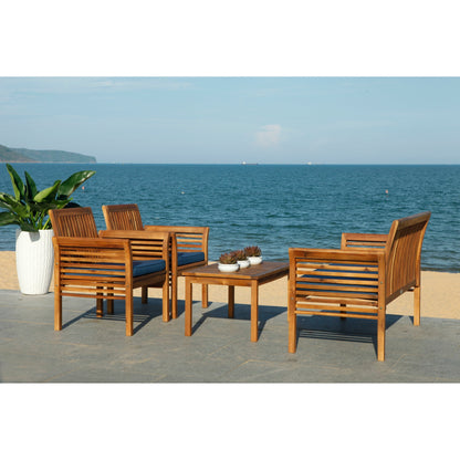 Ensemble de jardin Pieternel 4 pièces SAFAVIEH - 50 l x 30 p x 24 h