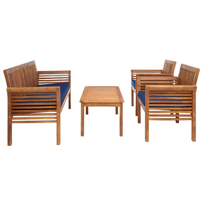 Ensemble de jardin Pieternel 4 pièces SAFAVIEH - 50 l x 30 p x 24 h