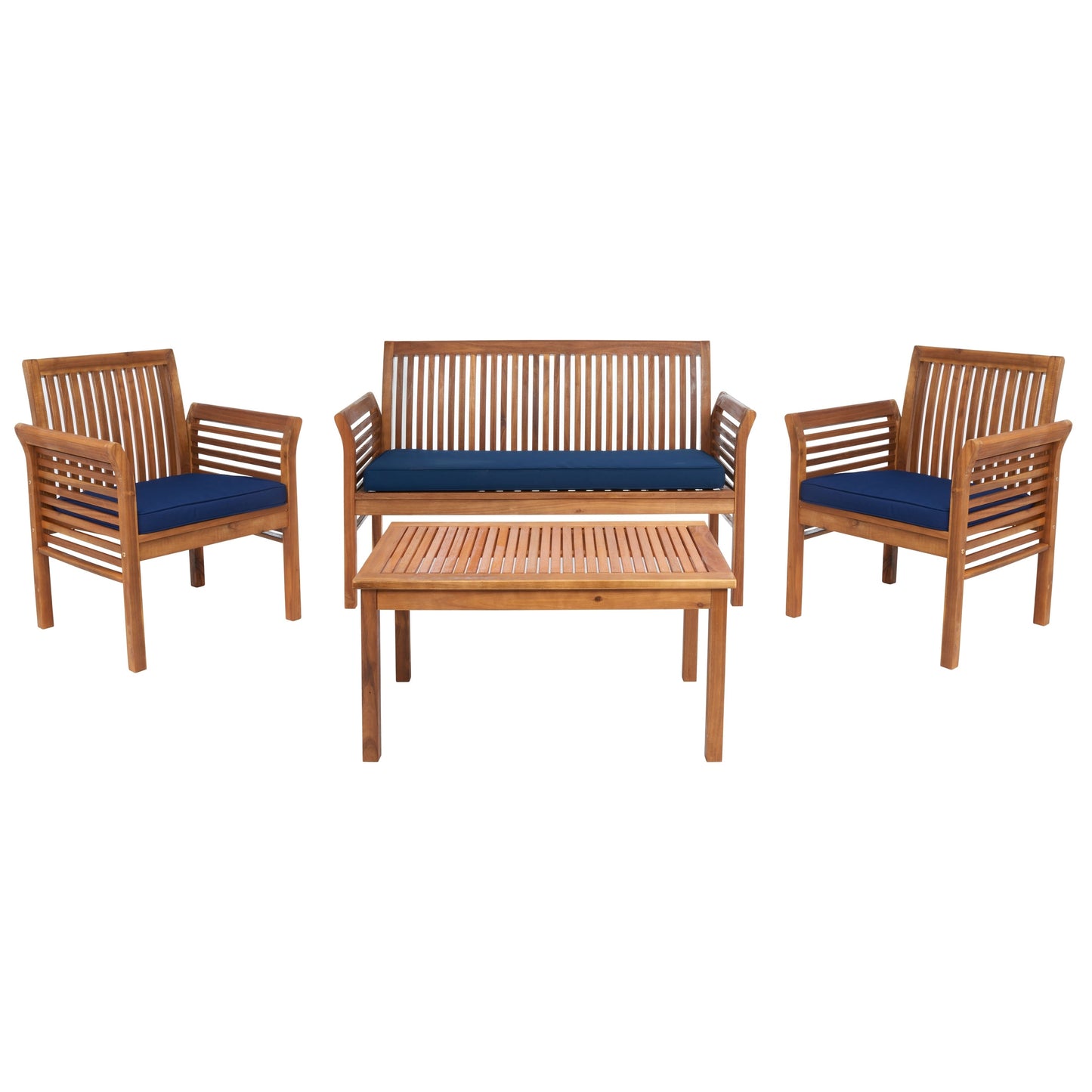 Ensemble de jardin Pieternel 4 pièces SAFAVIEH - 50 l x 30 p x 24 h