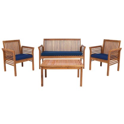 Ensemble de jardin Pieternel 4 pièces SAFAVIEH - 50 l x 30 p x 24 h