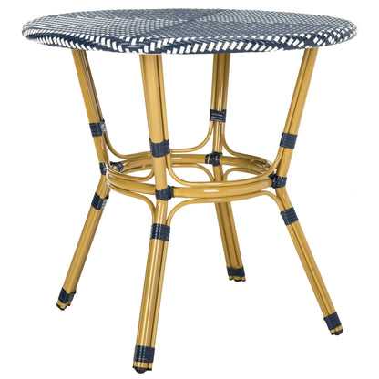 Table de bistrot d'extérieur en rotin SAFAVIEH Reanna (entièrement assemblée) - 32 L x 32 P x 30 H