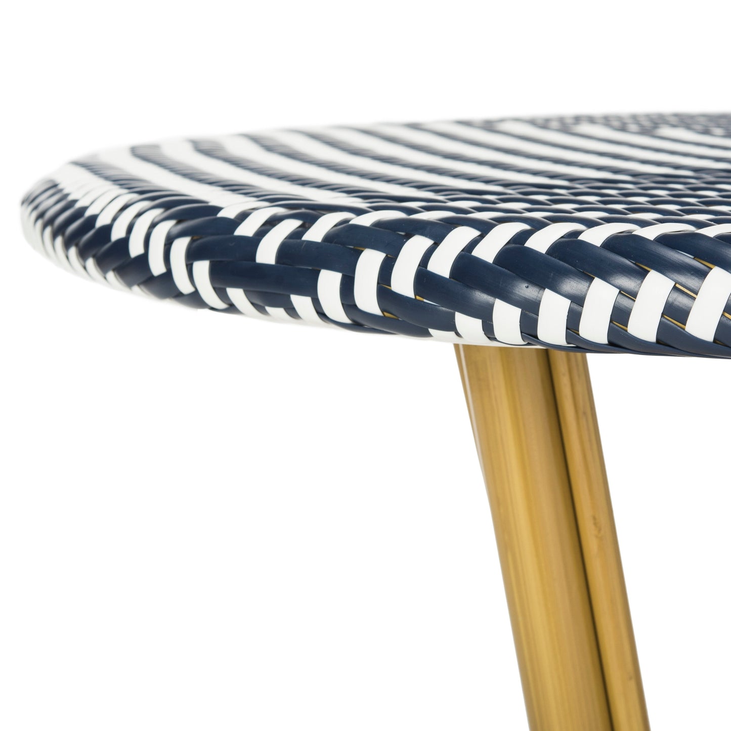 Table de bistrot d'extérieur en rotin SAFAVIEH Reanna (entièrement assemblée) - 32 L x 32 P x 30 H