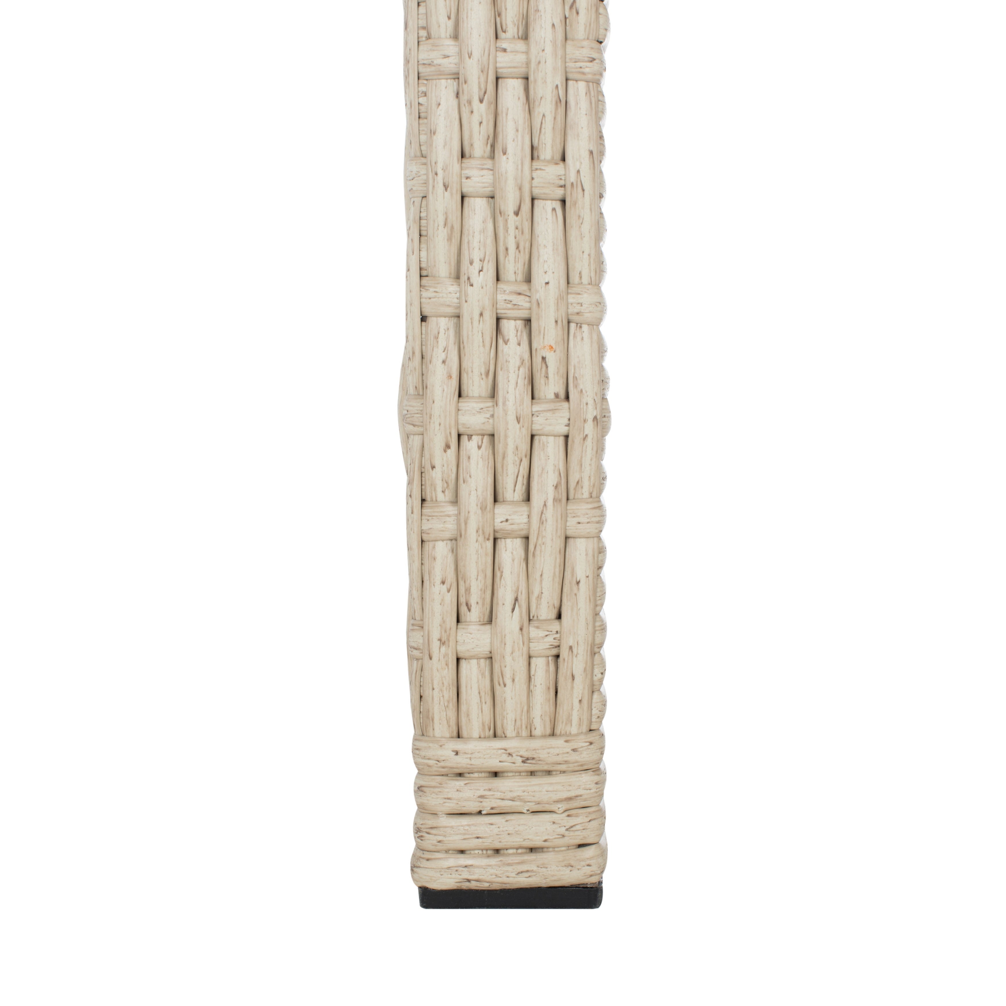 Ensemble de salon d'extérieur en osier SAFAVIEH Reslor 4 pièces - 43 l x 26 p x 31 h