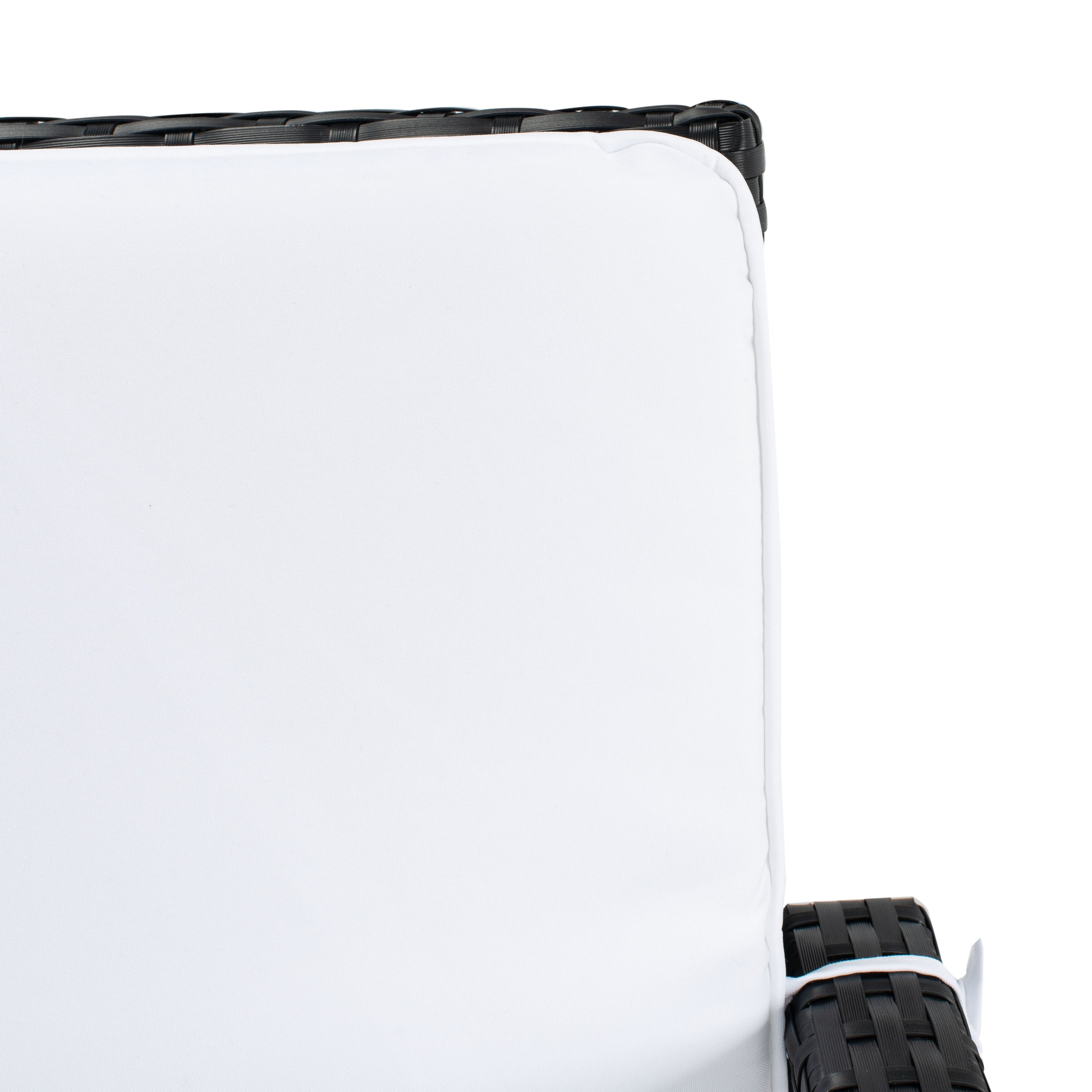 Ensemble de salon d'extérieur en osier SAFAVIEH Reslor 4 pièces - 43 l x 26 p x 31 h