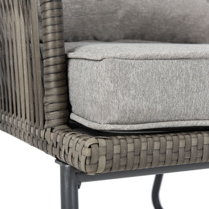 Ensemble de salon d'extérieur Rihanna 3 pièces SAFAVIEH - 19 l x 19 p x 19 h