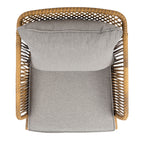 Ensemble de salon d'extérieur Rihanna 3 pièces SAFAVIEH - 19 l x 19 p x 19 h