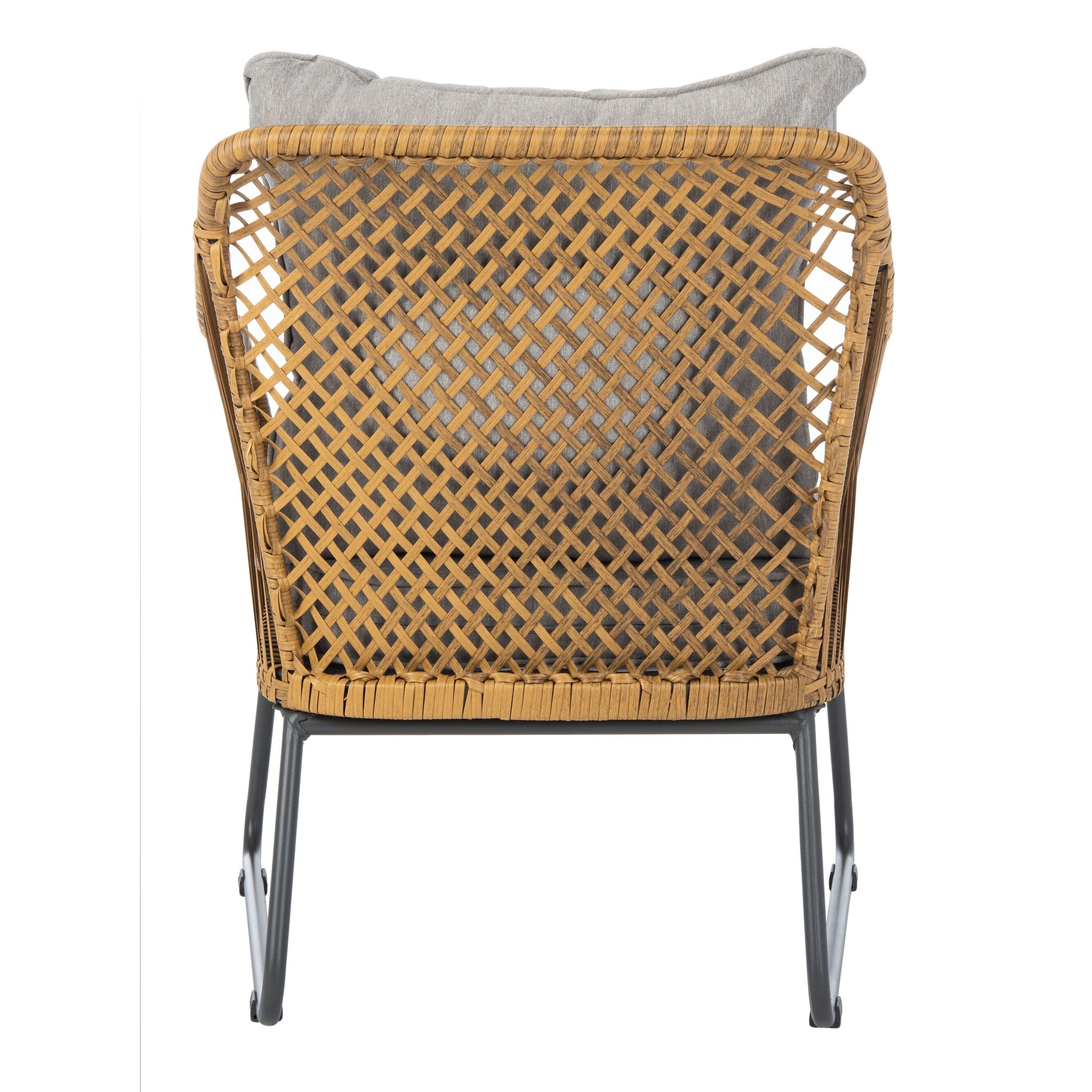 Ensemble de salon d'extérieur Rihanna 3 pièces SAFAVIEH - 19 l x 19 p x 19 h