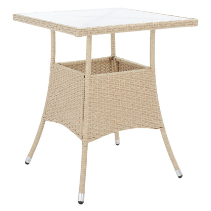 Ensemble bistrot d'extérieur Sheva 3 pièces SAFAVIEH - 24 l x 24 p x 33 h