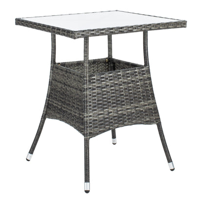 Ensemble bistrot d'extérieur Sheva 3 pièces SAFAVIEH - 24 l x 24 p x 33 h