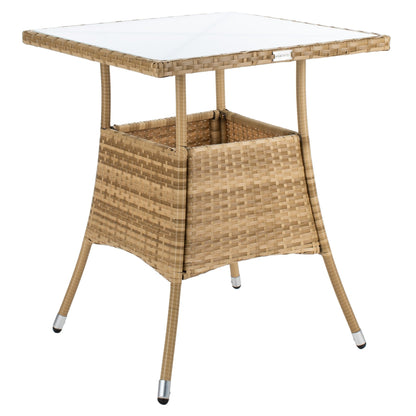 Ensemble bistrot d'extérieur Sheva 3 pièces SAFAVIEH - 24 l x 24 p x 33 h