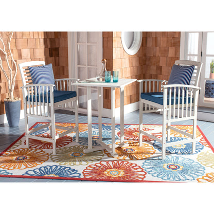 Ensemble bistrot d'extérieur Sheyla 3 pièces SAFAVIEH - 28 l x 28 p x 40 h