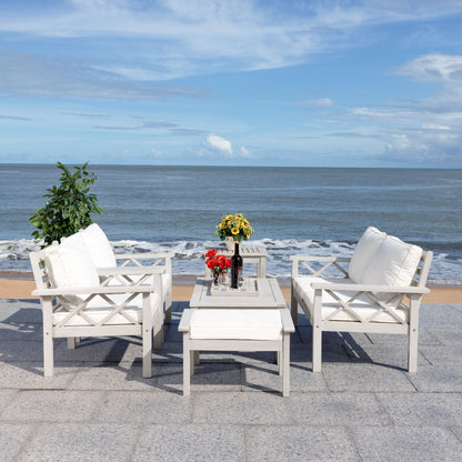 Ensemble de jardin 6 pièces SAFAVIEH Outdoor Unnur - 344 L x 30 P x 28 H