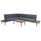 Salon d'angle d'extérieur Wendela de SAFAVIEH - 47 L x 28 P x 38 H