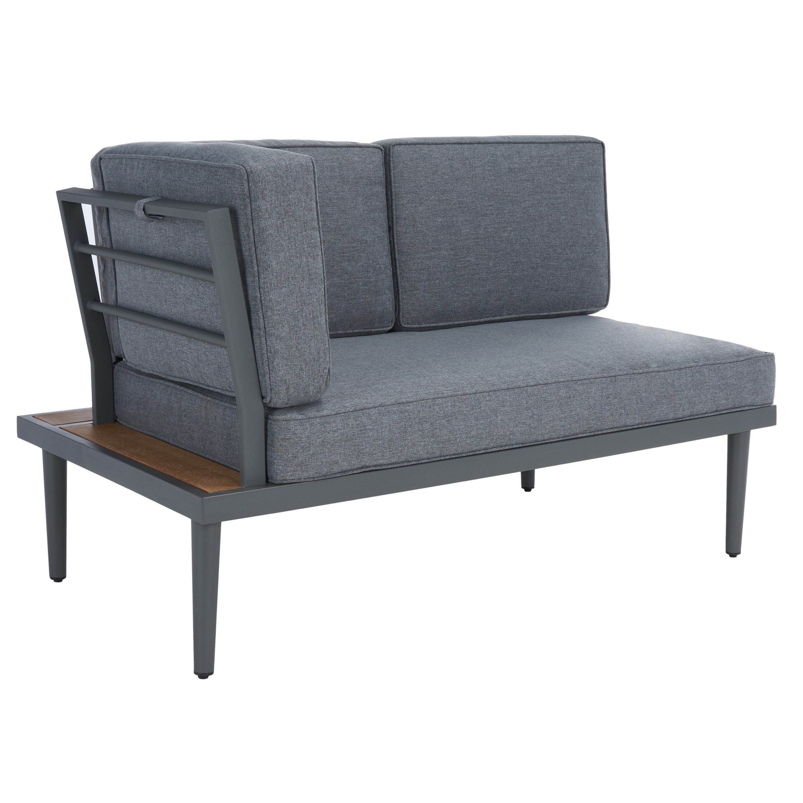 Salon d'angle d'extérieur Wendela de SAFAVIEH - 47 L x 28 P x 38 H